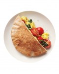 egg spinach pita