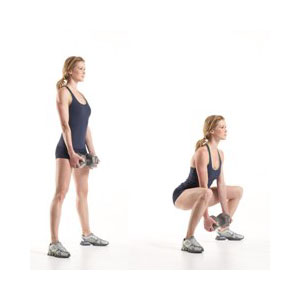Bodyweight squat 2