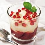 Vanilla Pomegranate Parfait